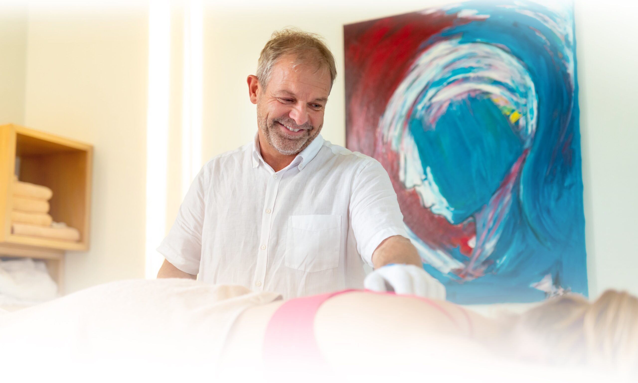 Masseur Wolfgang Tandler